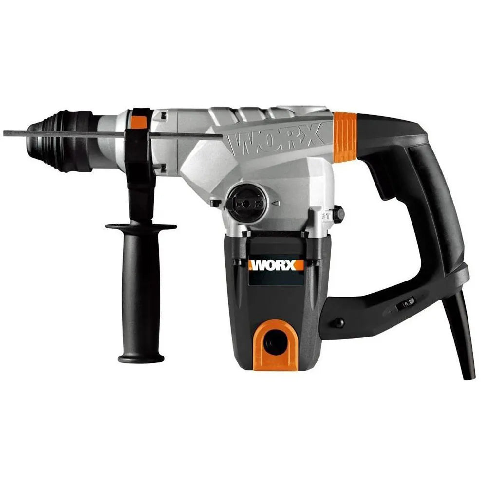 Worx WX333 1250W Corded Hammer Drill: Powerful SDS Plus Rotary Tool